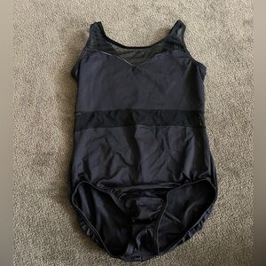 Perfect condition Women’s medium black/ mesh leotard!